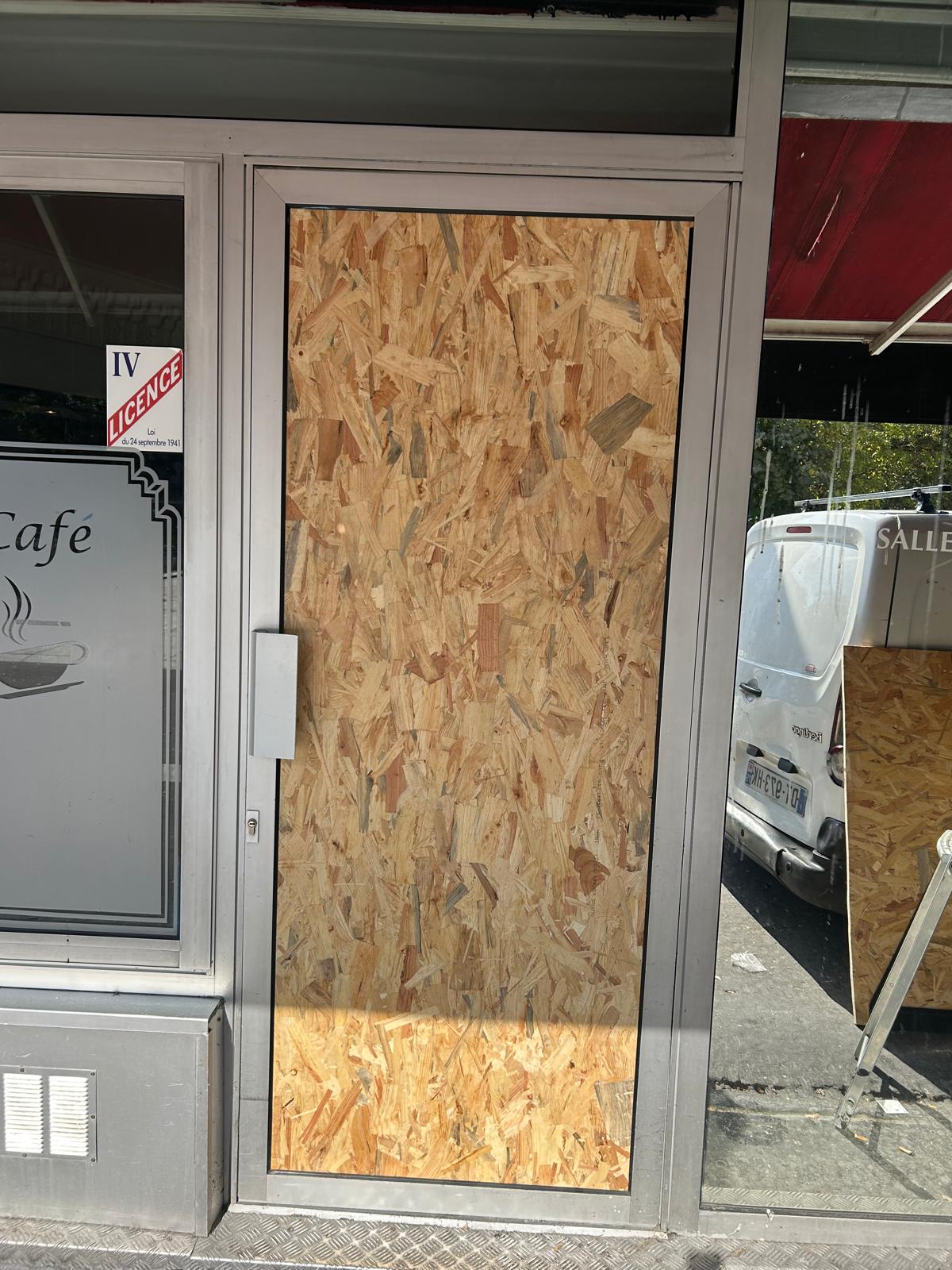 Fenêtres ouverture provisoir