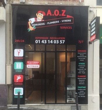 Boutique plombier AOZ Paris 750 12