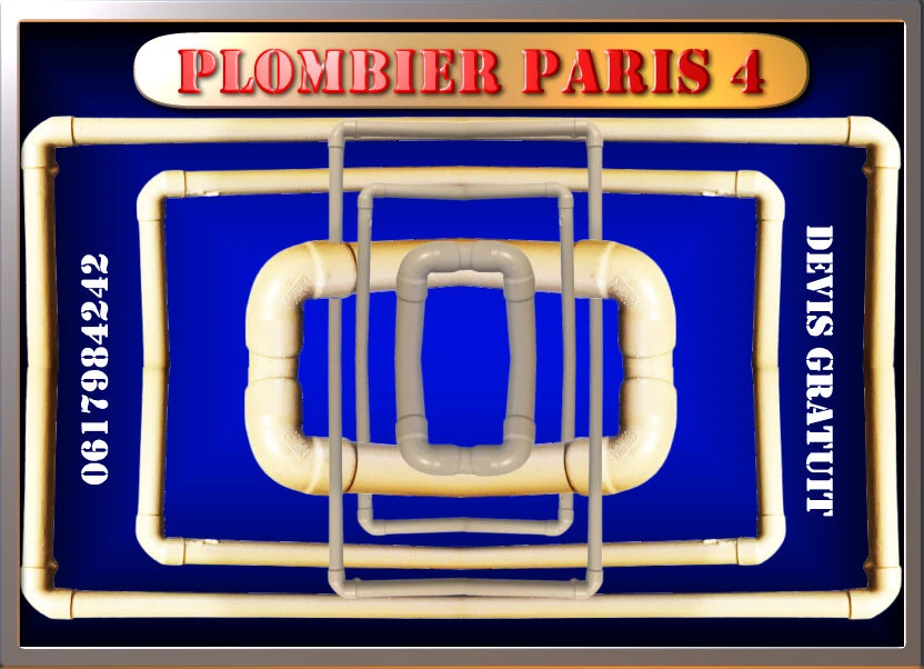 Plombier Paris 4 agréé