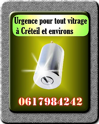 Urgence pour tout vitrage à Créteil et environs