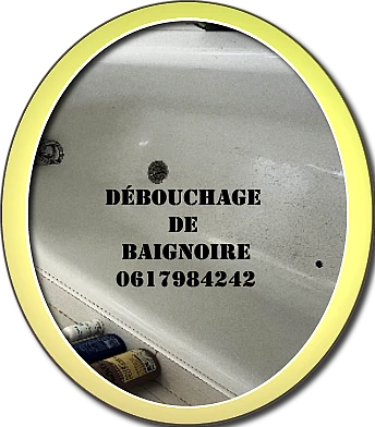 Débouchage de baignoire à Paris 4